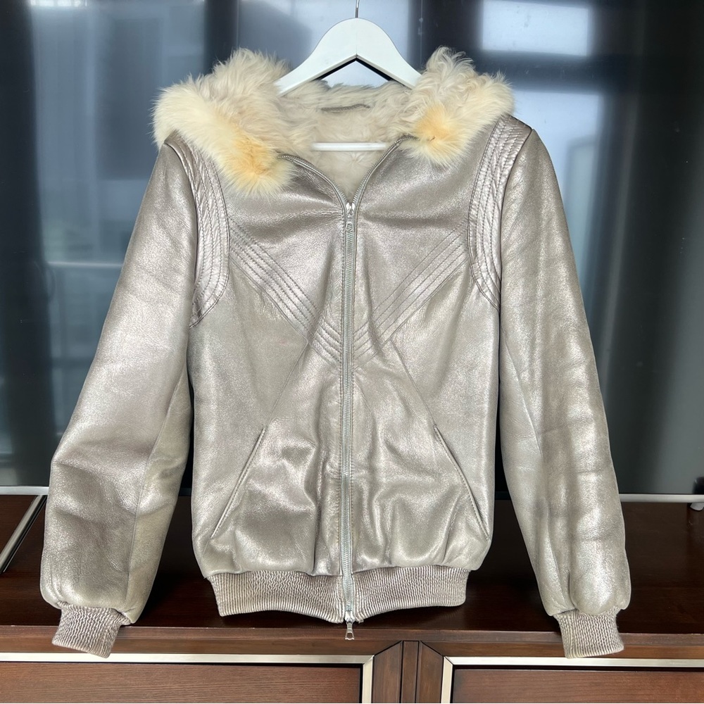 Shearling Bomber